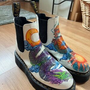 Dr. Martens Black Quad Boots